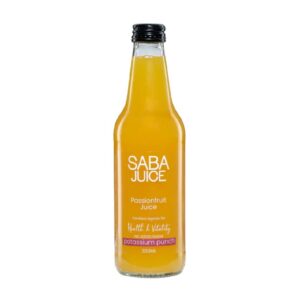 Saba Juice Organic Passionfruit 330ml – 12 Pack