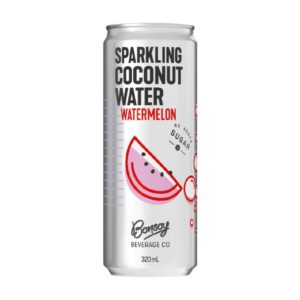 Bonsoy Watermelon Sparkling Coconut Water 320ml – 12 Pack