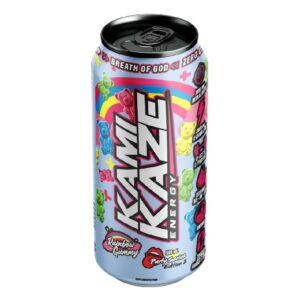 Kamikaze Energy Rainbow Gummy 500ml – 12 Pack