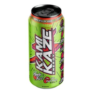 Kamikaze Energy Apple Fizz 500ml – 12 Pack