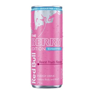 Red Bull Energy Drink Berry Edition Sugar Free 250ml – 12 Pack