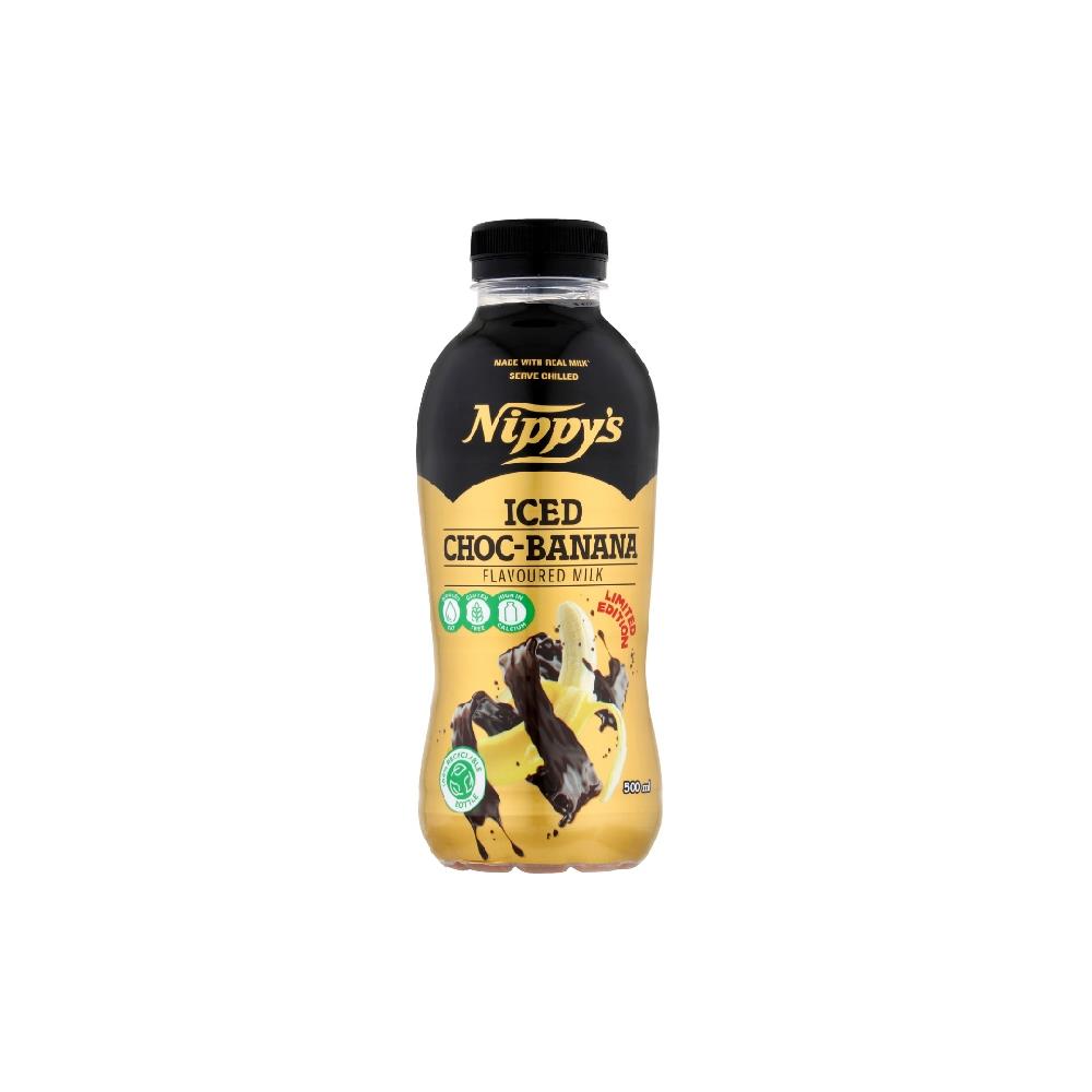 Nippy's Iced Choc-Banana 500ml – 12 Pack