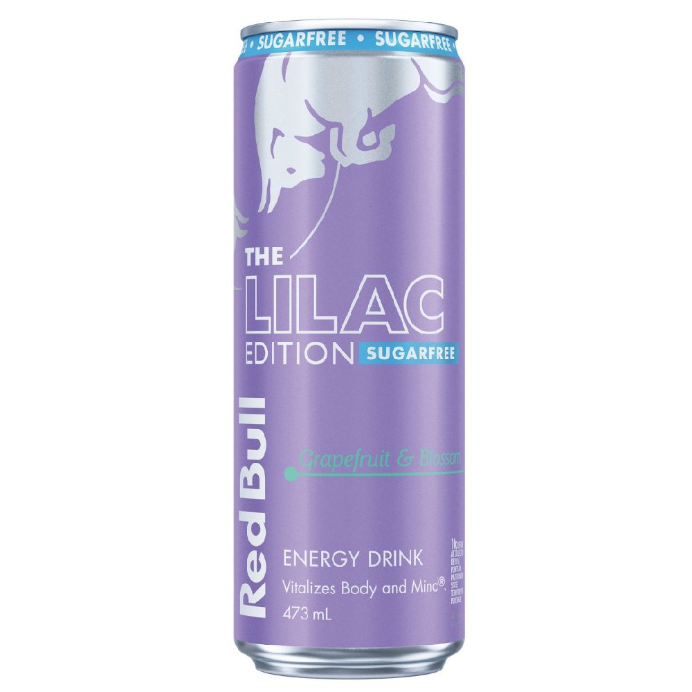 Red Bull Energy Drink Lilac Edition Sugar Free 473ml – 12 Pack