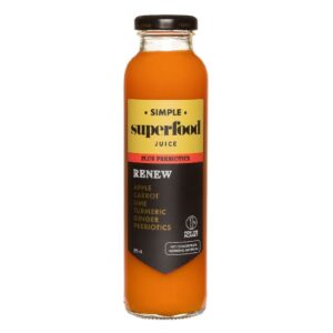 Simple Renew Prebiotic Superfood Juice 325ml - 12 Pack