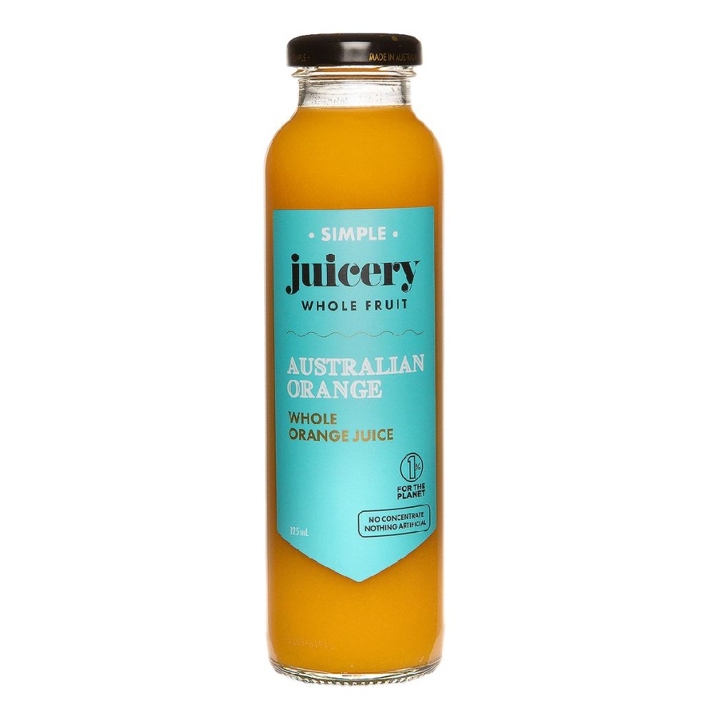 Simple Juicery Orange Juice 325ml – 12 Pack