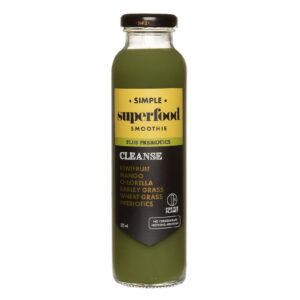 Simple Cleanse Prebiotic Superfood Smoothie 325ml – 12 Pack