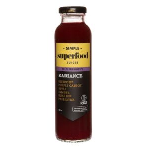 Simple Radiance Prebiotic Superfood Juice 325ml – 12 Pack