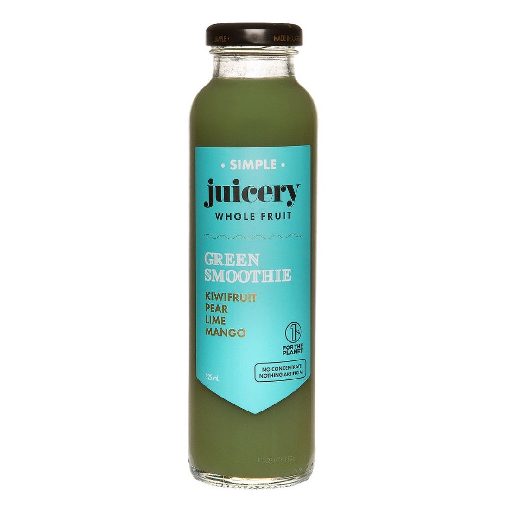 Simple Juicery Green Smoothie 325ml – 12 Pack