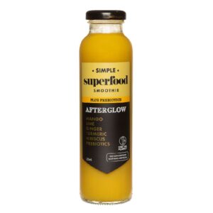 Simple Afterglow Prebiotic Superfood Smoothie 325ml – 12 Pack