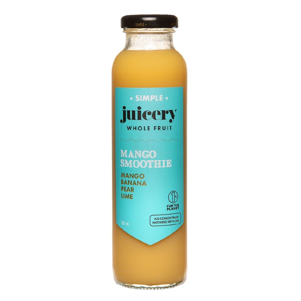 Simple Juicery Mango Smoothie 325ml – 12 Pack