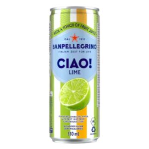 San Pellegrino Ciao! Lime 330ml - 24 Pack (6x4)