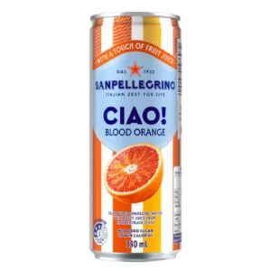 San Pellegrino Ciao! Blood Orange 330ml - 24 Pack (6x4)