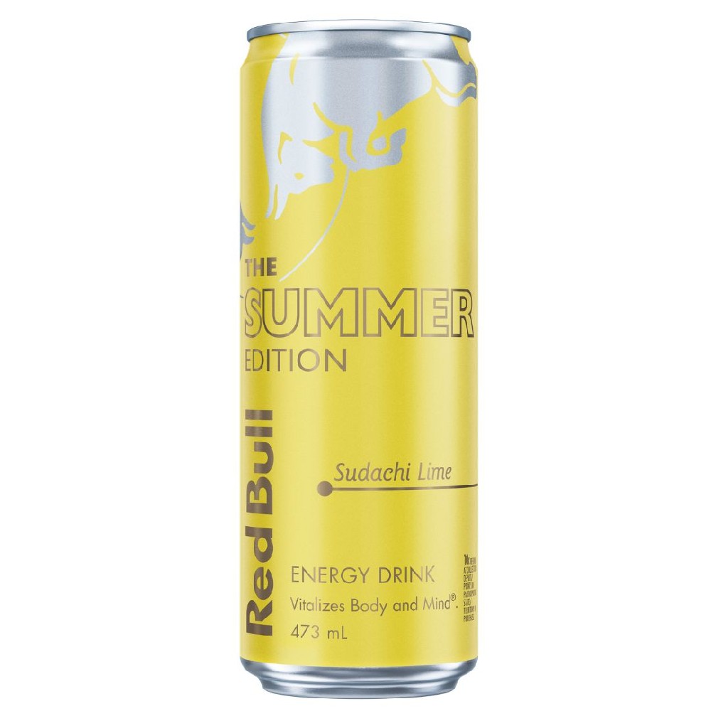 Red Bull Energy Drink Summer Edition Sudachi Lime 473ml – 12 Pack