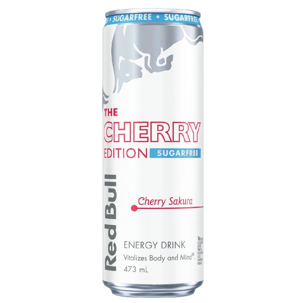 Red Bull Energy Drink Cherry Edition Sugar Free 473ml – 12 Pack
