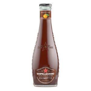 San Pellegrino Chinotto Italian Sparkling Drink Glass 200ml – 24 Pack