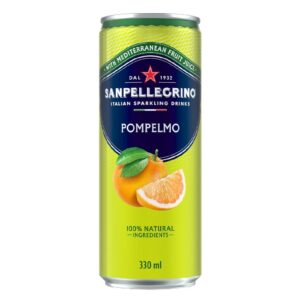 San Pellegrino Pompelmo Italian Sparkling Drink 330ml – 24 Pack (6x4)