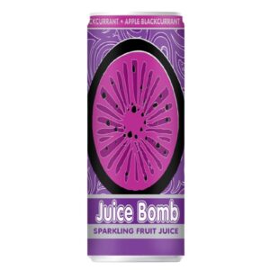 Juice Bomb Apple Blackcurrant 250ml – 24 Pack