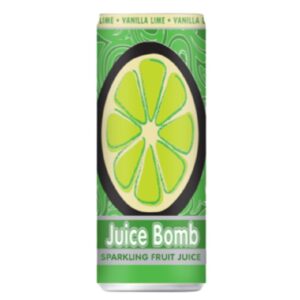 Juice Bomb Vanilla Lime 250ml – 24 Pack