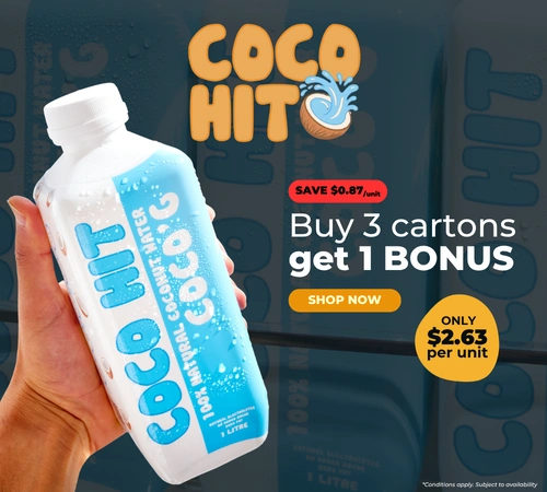Coco Hit coconut water 1L 6 pack