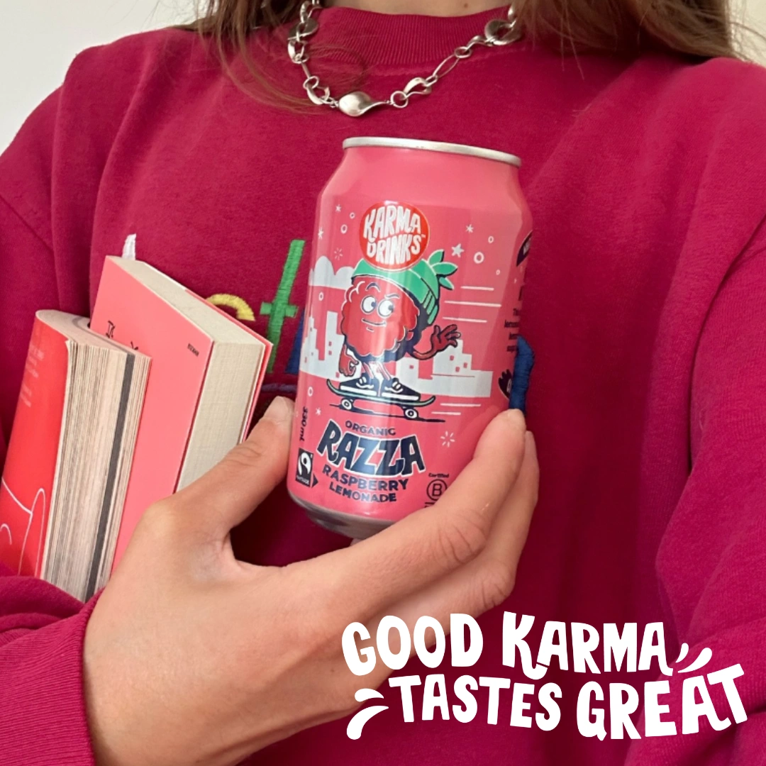 Karma Drinks Organic Razza Raspberry Lemonade 330ml – 12 Pack - Image 5