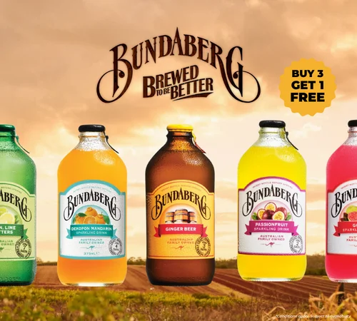 Bundaberg - buy 3 get 1 free