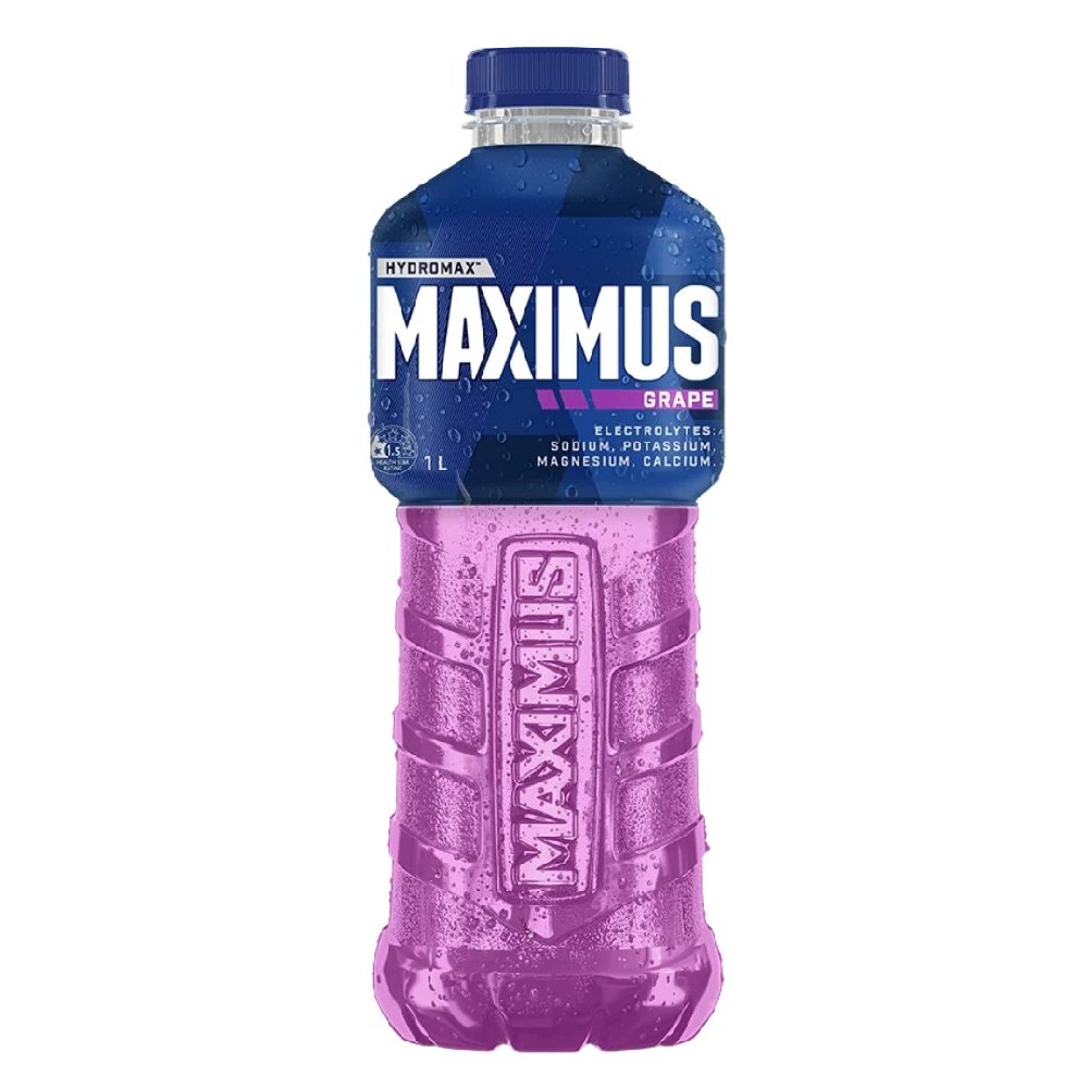Maximus Grape Sports Drink 1L – 12 Pack