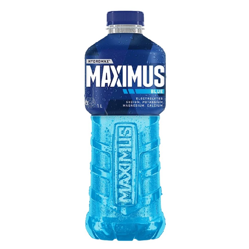 Maximus Blue Sports Drink 1L – 12 Pack