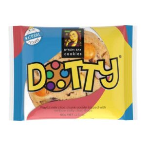 Byron Bay Cookies Dotty 60g – 12 Pack