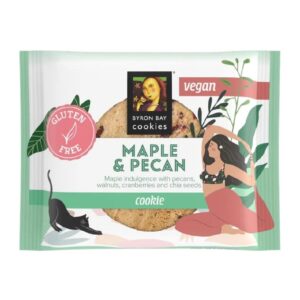 Byron Bay Cookies Maple & Pecan Gluten Free 60g – 12 Pack