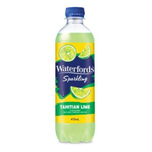 Waterfords Sparkling Water Tahitian Lime 475ml – 20 Pack