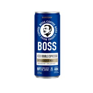 Boss Iced Double Espresso 237ml – 12 Pack