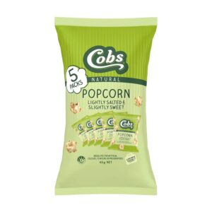 Cobs Popcorn Lightly Salted & Slightly Sweet Multipack 65g – 50 Pack (5x10)