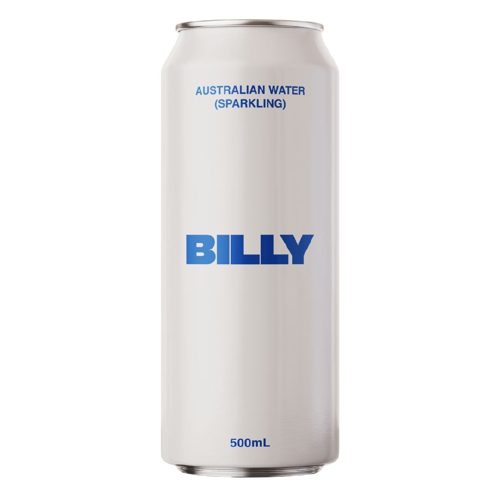 BILLY Sparkling Water 500ml – 24 Pack