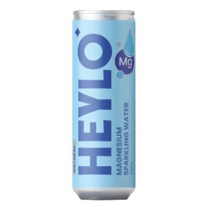 Heylo Mind Natural Magnesium Sparkling Water 300ml – 24 Pack