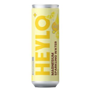 Heylo Calm Lemon Magnesium Sparkling Water 300ml – 24 Pack