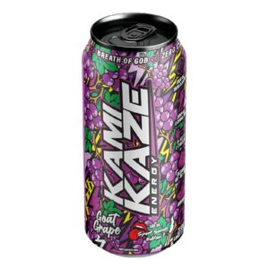 Kamikaze Energy Goat Grape 500ml – 12 Pack