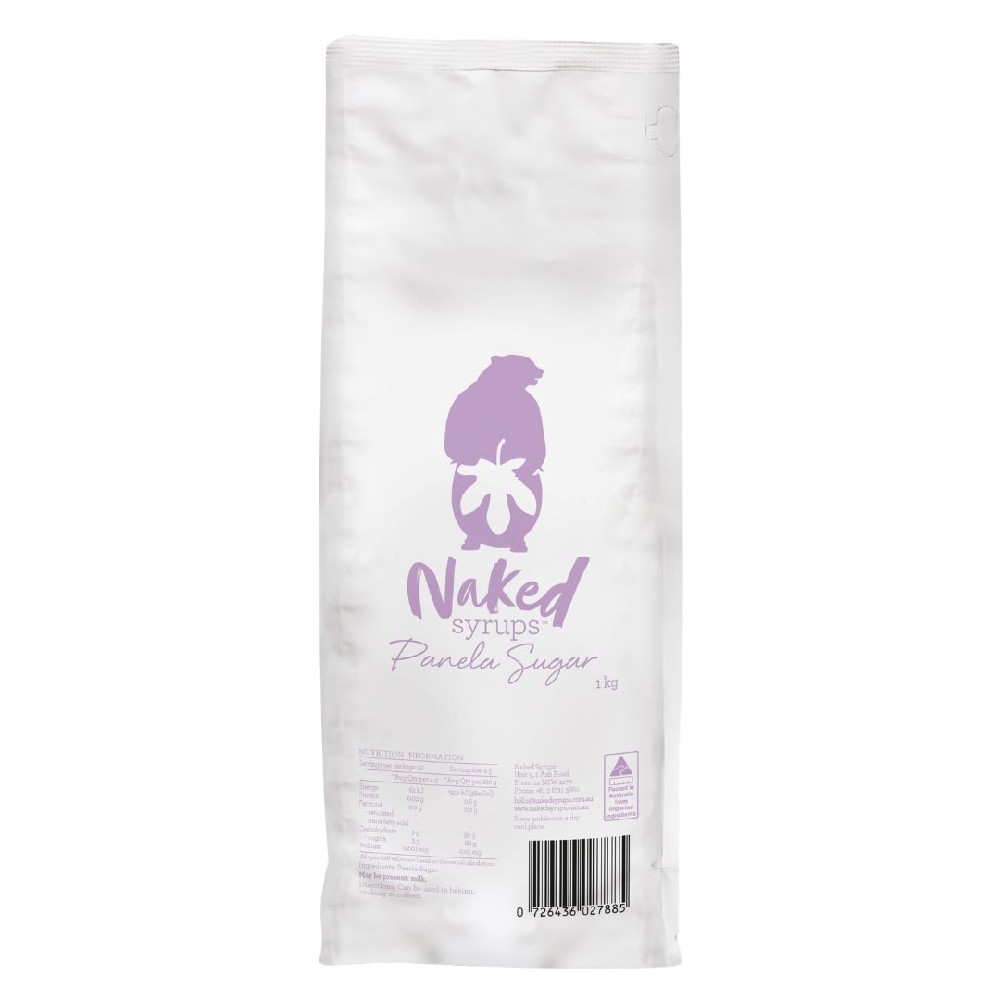 Naked Syrups Panela Sugar 1kg - 1 Unit