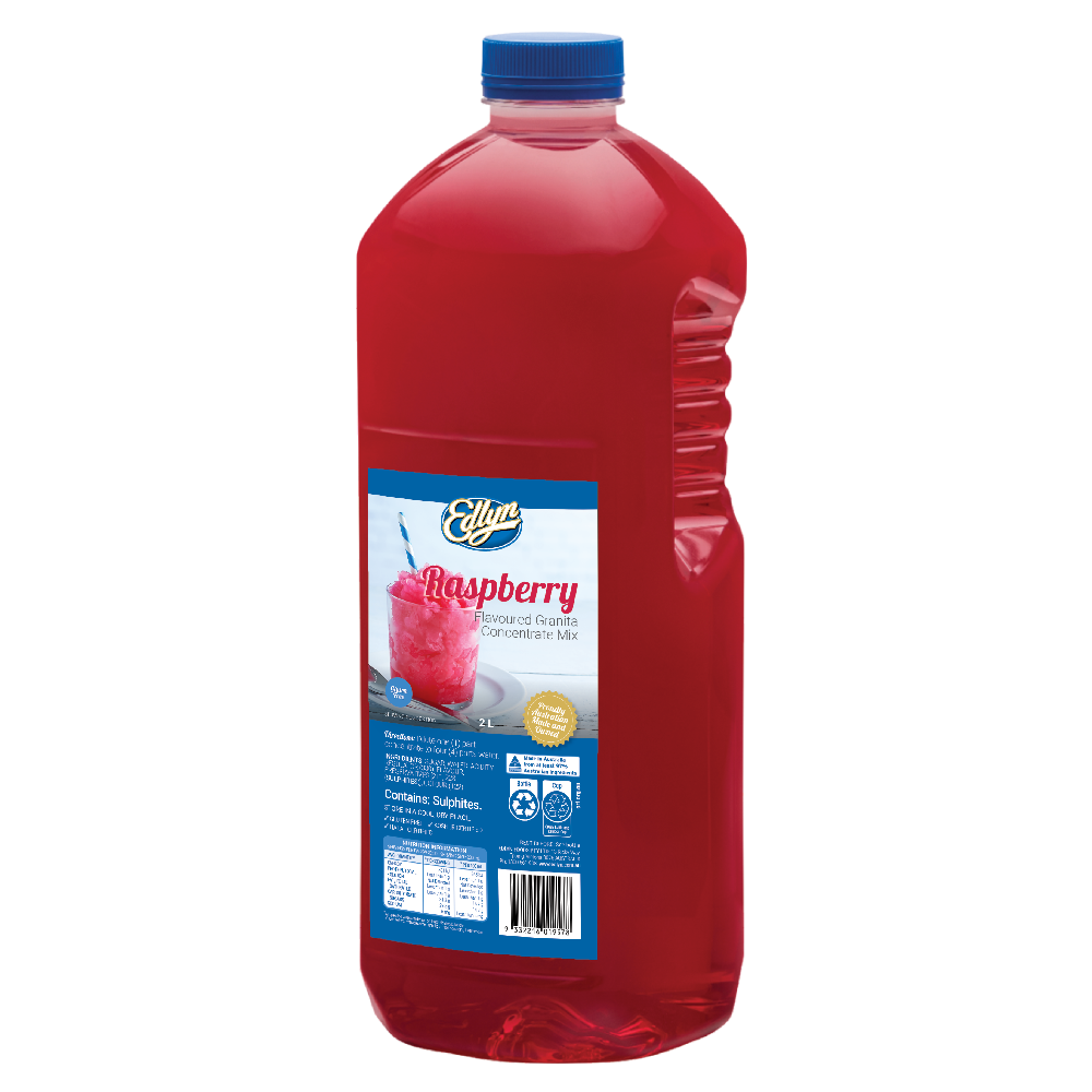Edlyn Granita Mix Raspberry 2L - 1 Unit