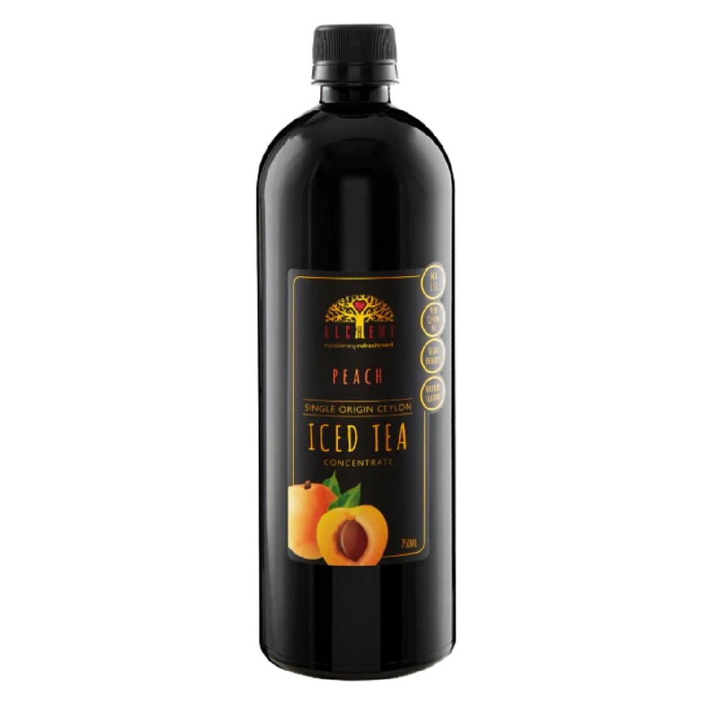 Alchemy Peach Iced Tea Concentrate 750ml - 1 Unit