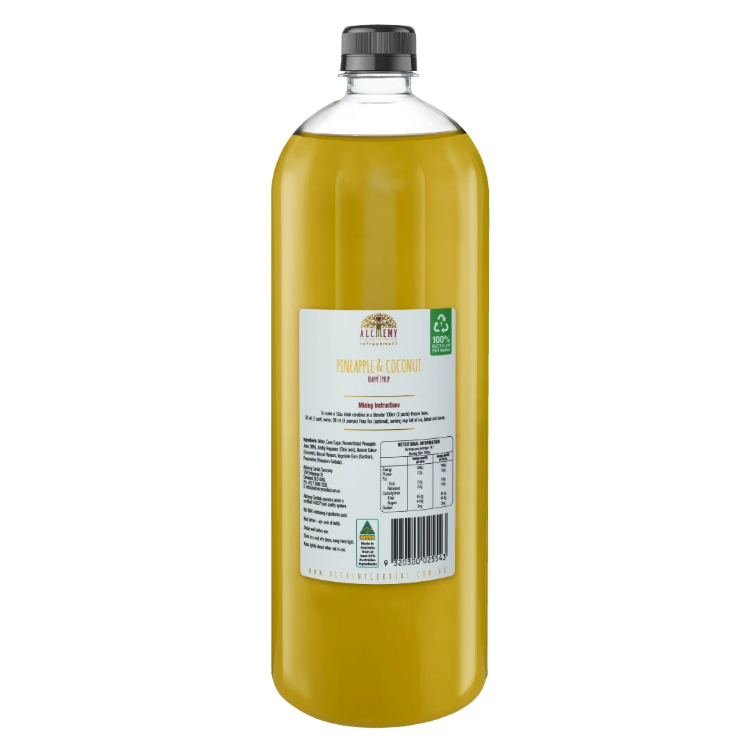 Alchemy Pineapple & Coconut Frappe 1.47L - 1 Unit - Image 2