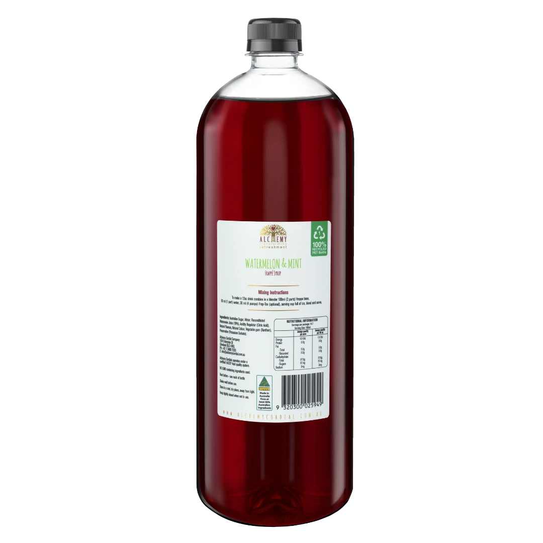 Alchemy Watermelon & Mint Frappe 1.47L - 1 Unit - Image 2