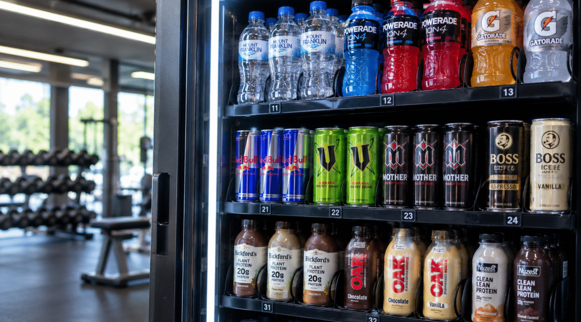 Best Drinks to Stock in Gym Vending Machines and Fitness Venues