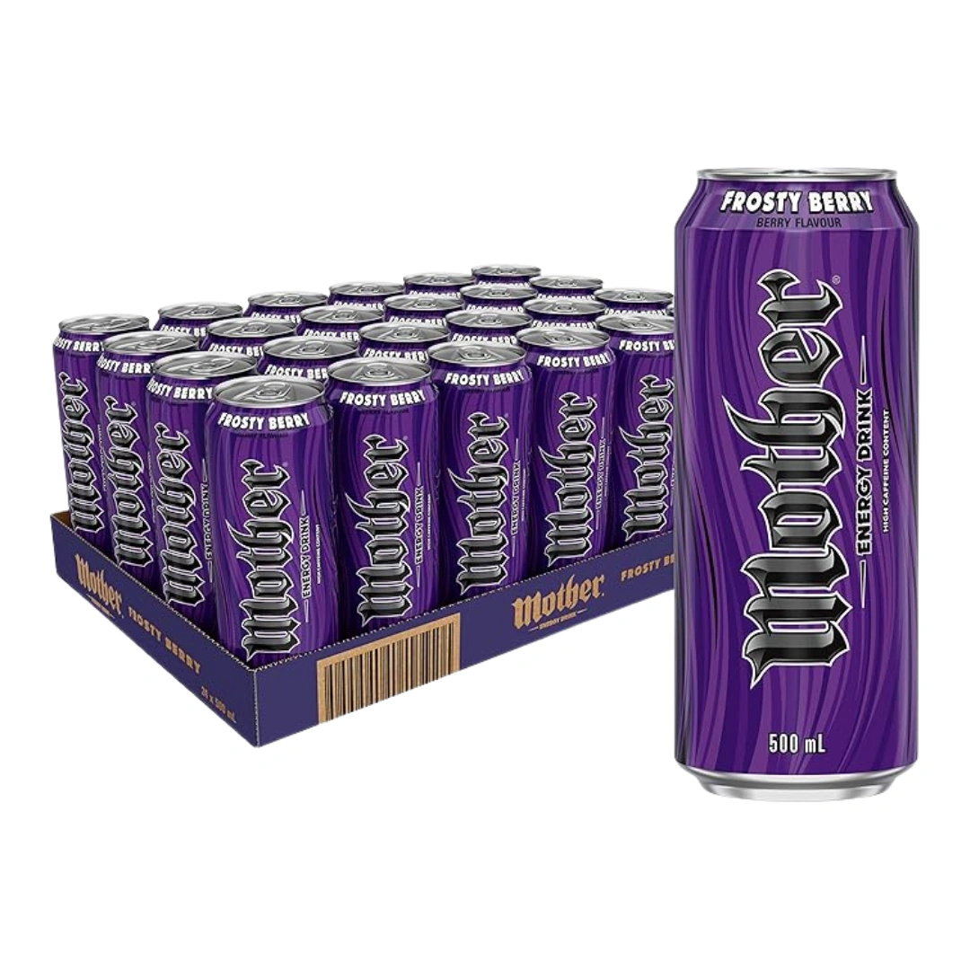 Mother Energy Drink Frosty Berry 500ml – 24 Pack - Image 2