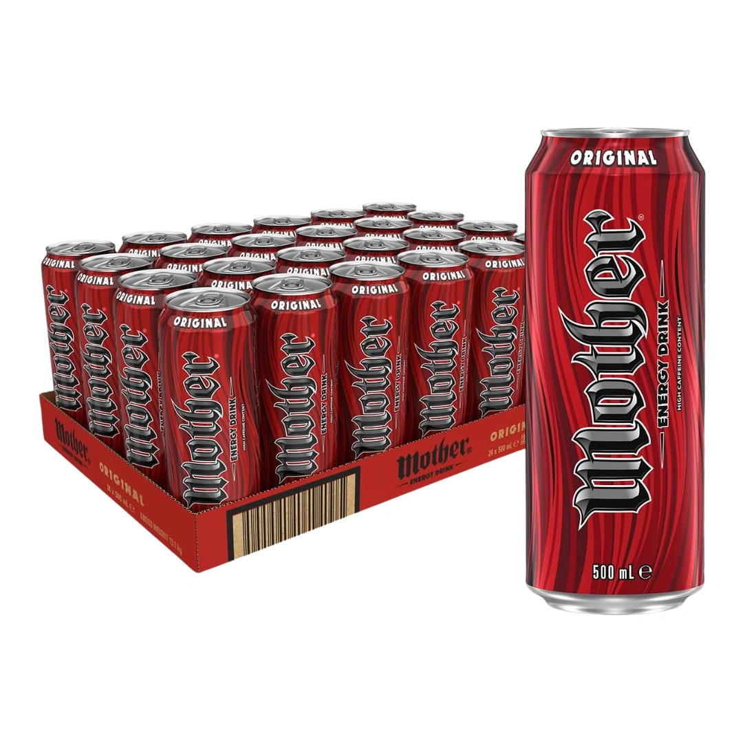 Mother Energy Drink Original 500ml – 24 Pack - Image 2