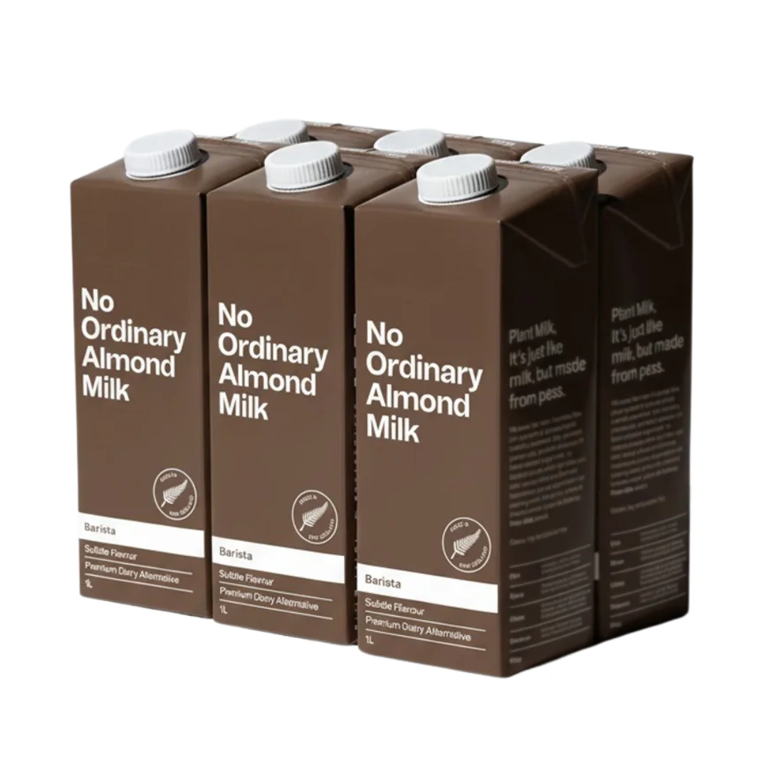 No Ordinary Almond Milk 1L – 6 Pack - Image 2
