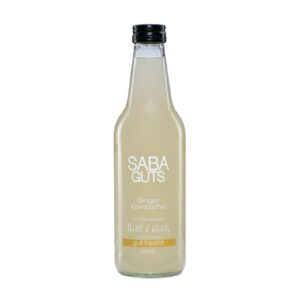 Saba Guts Ginger Kombucha 330ml – 12 Pack