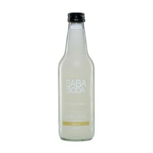Saba Soda Ginger Beer Zero Sugar 330ml – 12 Pack