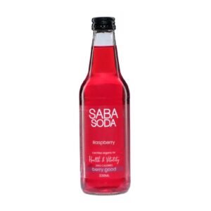 Saba Soda Raspberry Zero Sugar 330ml – 12 Pack