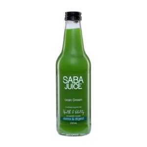 Saba Juice Organic Lean Green 330ml – 12 Pack