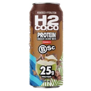 H2coco x BSC High Protein Chocolate Coconut Water 500ml - 12 Pack